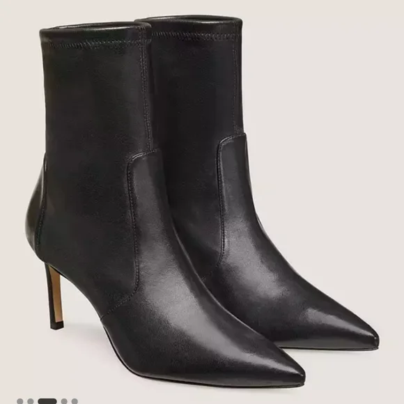 STUART WEITZMAN STRETCH BOOTIE - Picture 1 of 7